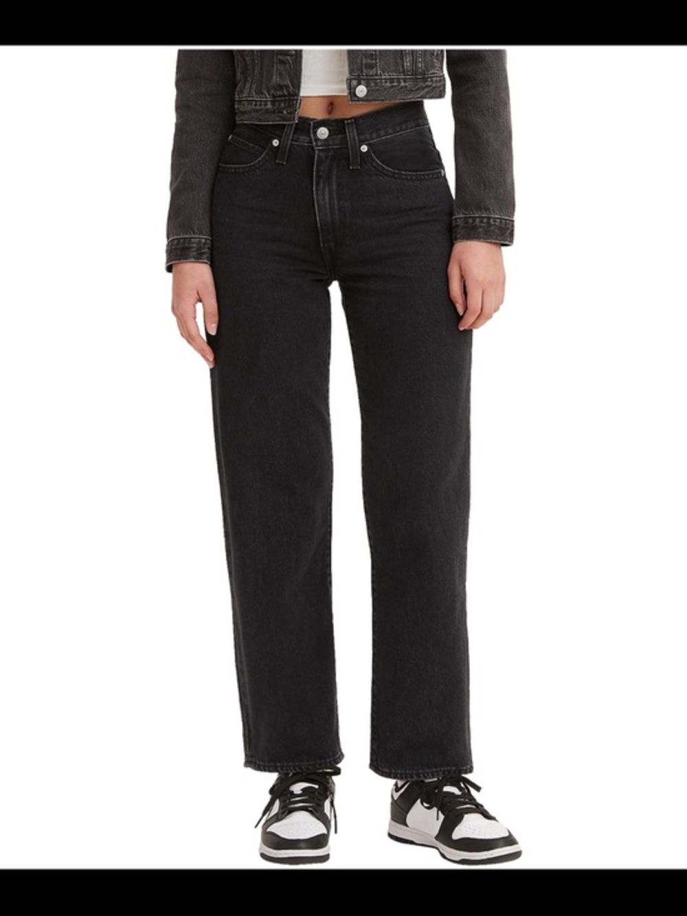 Levi’s ’94 Baggy Dad Leg Jeans Black Size 25